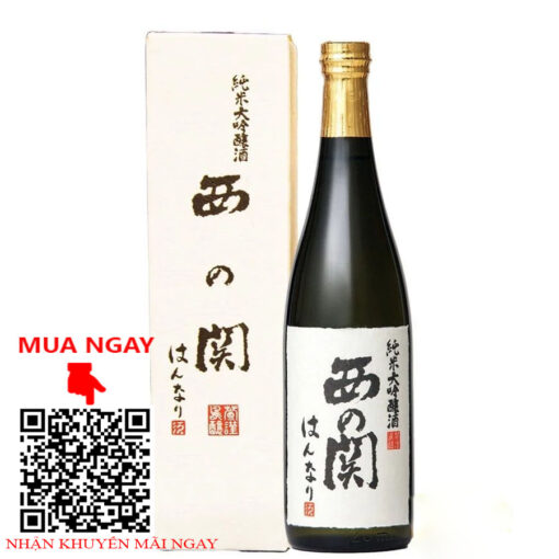 rượu sake nishino seki hannary 720ml