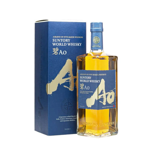 rượu whisky suntory world ao 700ml