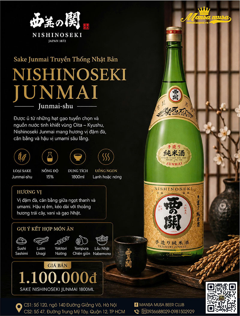 rượu sake dưới 500k: top 10 dòng ngon, giá rẻ cho bữa tiệc