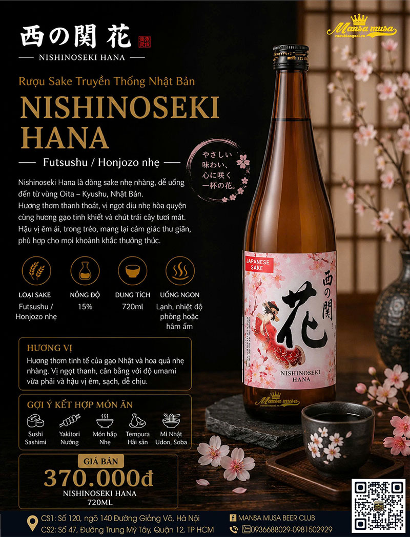 rượu sake dưới 500k: top 10 dòng ngon, giá rẻ cho bữa tiệc