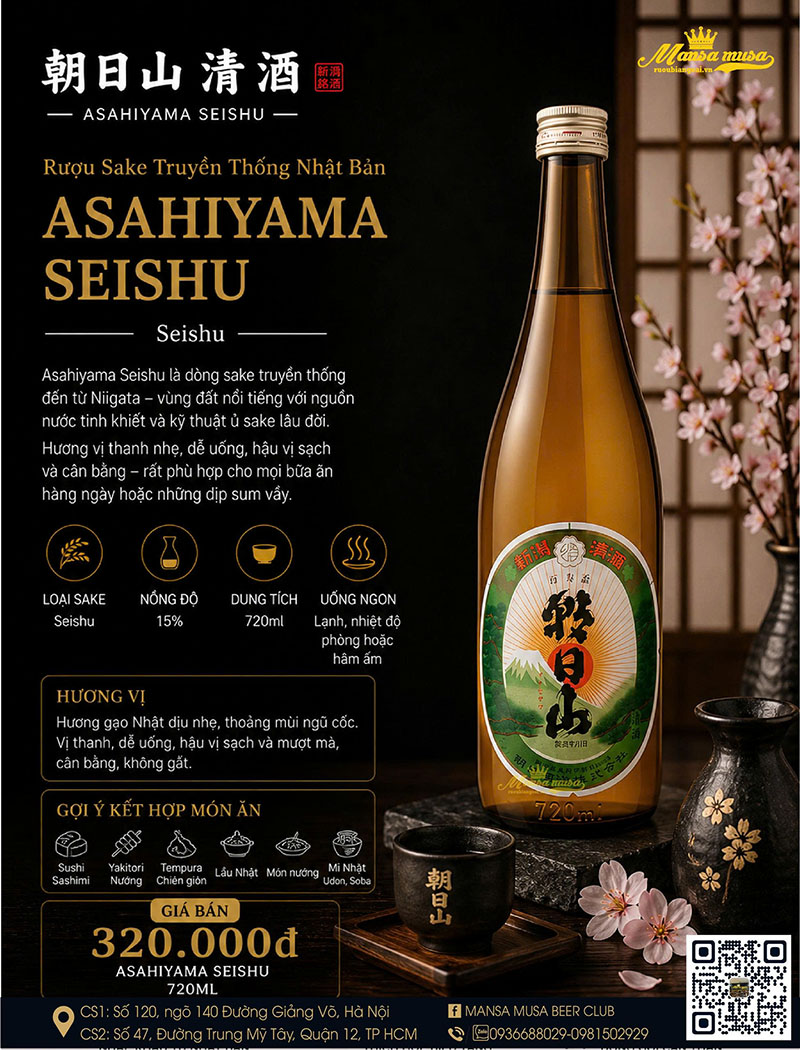 rượu sake dưới 500k: top 10 dòng ngon, giá rẻ cho bữa tiệc
