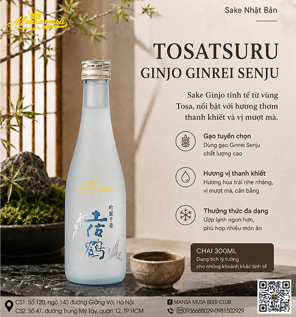 rượu sake giá dưới 500k - bảng giá nhật bản mới nhất 2026