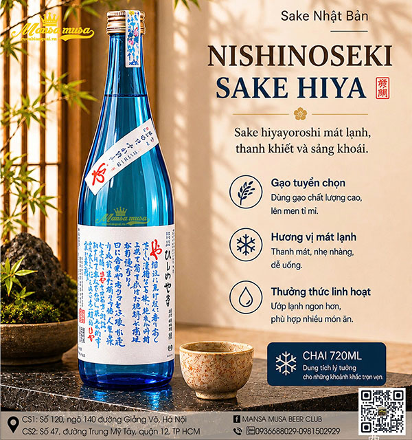 rượu sake giá dưới 500k: top chai bán chạy nhất 2026