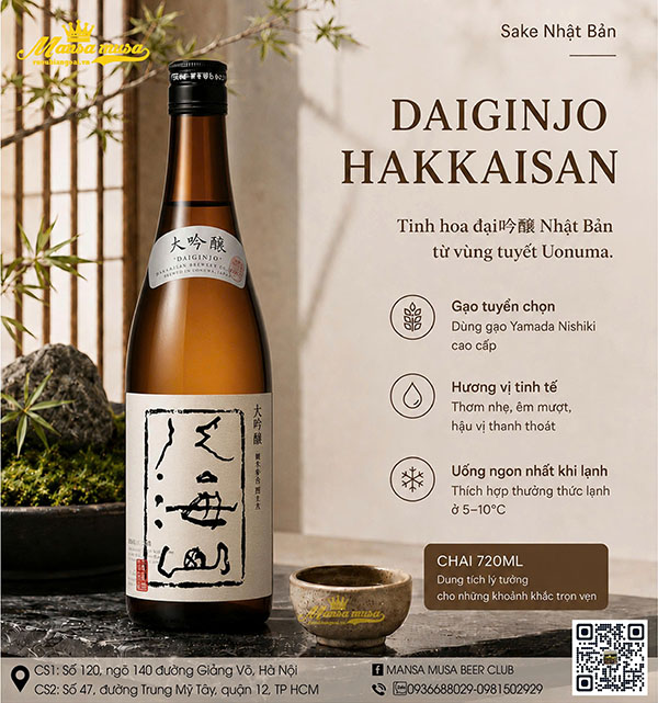 rượu sake giá dưới 500k: top chai bán chạy nhất 2026