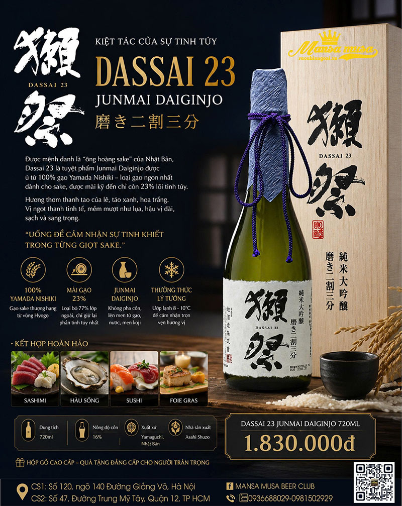 rượu sake: top 10 loại ngon nhất năm 2026 nên thử ngay