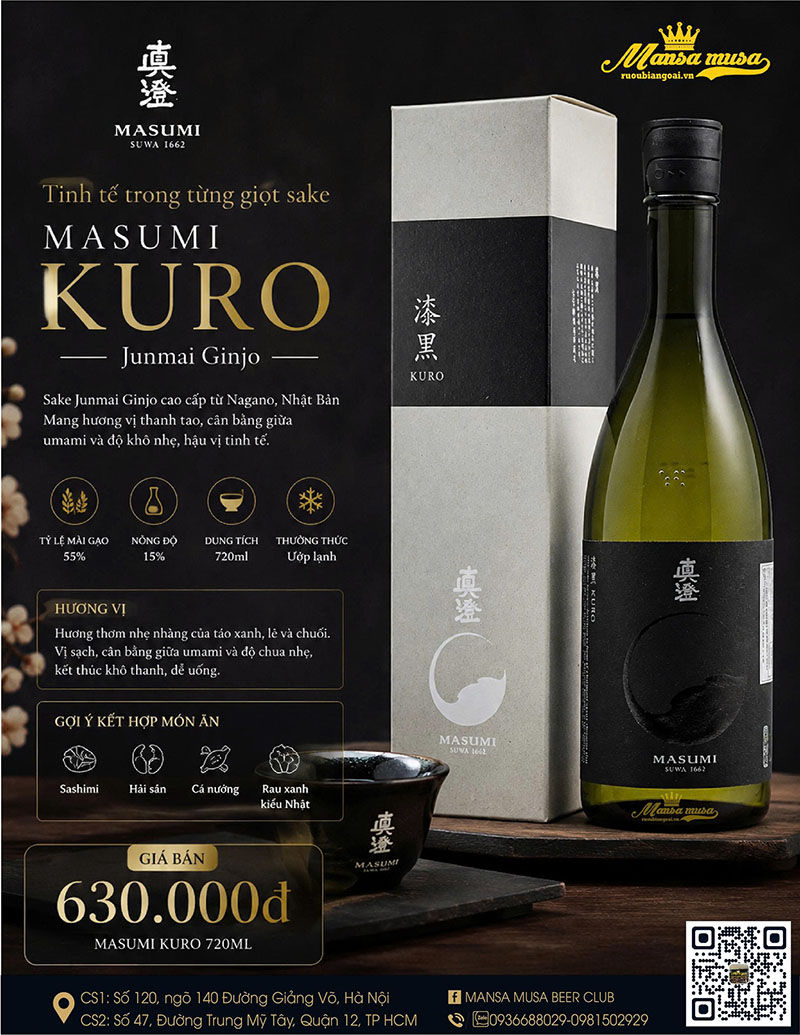 rượu sake: top 10 loại ngon nhất năm 2026 nên thử ngay